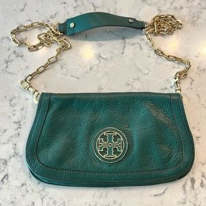 Green Tory Burch crossbody